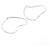 Tiffany & Co Orecchini a cerchio Tiffany Open Heart - vista 3