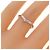 Tiffany & Co Tiffany Gebogener Ring aus Platin - Ansicht 5
