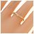 Tiffany & Co Anello Tiffany Curved Band in oro giallo 18K - vista 5