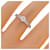 Tiffany & Co. Solitaire Channel Setting Band Ring  - view 5