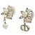 Orecchini Christian Dior Bloom Bianco D'oro - vista 2