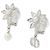 Orecchini Christian Dior Bloom Argento Bianco - vista 2