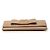 Prada Logo Ribbon Bi-fold Long Wallet Beige - Ansicht 3