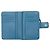 Cartera bi-fold Prada de piel Saffiano azul - vista 4