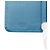 Cartera bi-fold Prada de piel Saffiano azul - vista 6