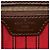Borsa a tracolla Louis Vuitton Damier Neverfull MM Marrone - vista 10