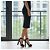 Tom Ford Sandales à plateforme en velours noir et métal Gunmetal EU 37 - vue 4