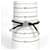 Bracciale Louis Vuitton LV Space Nero Argento - vista 5