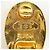 Chanel Gold Clip-Ohrringe Golden - Ansicht 4