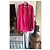 Autre Marque Completo Camicia e Pantaloni in Lino Rosa Fucsia - vista 10