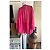 Autre Marque Completo Camicia e Pantaloni in Lino Rosa Fucsia - vista 11