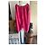 Autre Marque Completo Camicia e Pantaloni in Lino Rosa Fucsia - vista 6