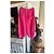 Autre Marque Completo Camicia e Pantaloni in Lino Rosa Fucsia - vista 8