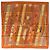 Hermès Foulard Hermes Carre 90 LE MONDE EST VASTE Multicolore Arancione