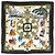 Hermès Foulard Hermes Carre 90 Joies d Hiver Nero Multicolore