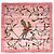 Hermès Foulard Hermes Carre 90 NEIGE D'ANTAN Rosa Multicolore