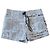 John Galliano Badehose mit Zeitungsprint Weiß
