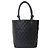 Borsa tote media Chanel Cambon Line Nero - vista 3