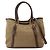 Borsa a mano/spalla 2 vie Prada in nastro jacquard Marrone Beige