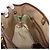 Borsa a mano/spalla 2 vie Prada in nastro jacquard Marrone Beige - vista 7