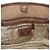 Borsa a mano/spalla 2 vie Prada in nastro jacquard Marrone Beige - vista 8