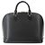 Borsa a mano Louis Vuitton Alma PM in pelle Epi, Noir Nero