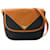 Sac à épaule Yves Saint Laurent noir et marron  - vue 1