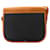 Sac à épaule Yves Saint Laurent noir et marron  - vue 2
