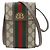 Borsa a mano per telefono Balenciaga x Gucci Hacker Project Marrone Beige