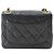 Borsa a tracolla con catena Chanel Mini Matelassé Nero - vista 3