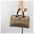 Borsa Boston Burberrys Nova Check Canvas Beige Gold Auth 191064 D'oro - vista 19