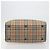 Borsa Boston Burberrys Nova Check Canvas Beige Gold Auth 191064 D'oro - vista 5