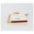 LOUIS VUITTON Monogram Multicolor Pochette Cles Purse White M92655 Auth 193766M Bianco - vista 3