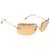 Gafas de sol CHANEL COCO Mark metal Gold Tone CC Auth 193597V