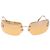 Gafas de sol CHANEL COCO Mark metal Gold Tone CC Auth 193597V - vista 13