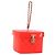 Borsa Vanity CHANEL Matelasse Pelle verniciata Orange Gold CC Auth bs36656SAM D'oro Arancione