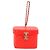 Borsa Vanity CHANEL Matelasse Pelle verniciata Orange Gold CC Auth bs36656SAM D'oro Arancione - vista 13