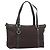 Borsa Tote GUCCI GG Canvas Abbey Outlet Marrone Scuro Argento 268640 Auth gh2299