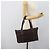 Borsa Tote GUCCI GG Canvas Abbey Outlet Marrone Scuro Argento 268640 Auth gh2299 - vista 22