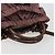 Borsa a mano Salvatore Ferragamo Vala Nylon 2way Marrone Tono Oro Auth BA14653 - vista 7