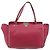 Borsa Tote VALENTINO Studs in pelle 2way Rosa Tono Oro Auth BA14571 - vista 13