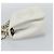 Borsa a tracolla CHANEL Matelasse con catena in pelle d'agnello 2way White Gold CC Auth 193425SAM Bianco D'oro - vista 3