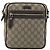 Sac à épaule GUCCI GG Supreme PVC Beige Gold 233268 Auth 195210 Doré - vue 13