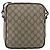 Sac à épaule GUCCI GG Supreme PVC Beige Gold 233268 Auth 195210 Doré - vue 2