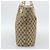 Borsa Tote GUCCI GG Canvas Beige Tono Oro 120836 Auth BA14589 - vista 4