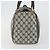 Borsa a Mano GUCCI GG Supreme PVC Pelle Navy Tono Oro Auth 194149 Blu navy - vista 3