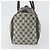 Borsa a Mano GUCCI GG Supreme PVC Pelle Navy Tono Oro Auth 194149 Blu navy - vista 4