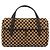 LOUIS VUITTON Damie Sovage Lion Hand Bag Black M92131 LV Auth bs36584 Nero - vista 13