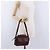 Borsa a tracolla CARTIER Must Line in pelle Bordeaux tono oro Auth 194177A - vista 22