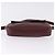 Borsa a tracolla CARTIER Must Line in pelle Bordeaux tono oro Auth 194177A - vista 5